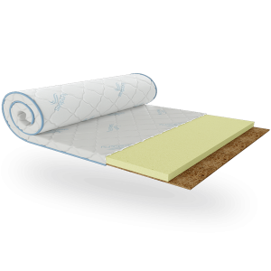 Ортопедический мини-матрас Sleep&Fly mini Flex 2в1 Kokos